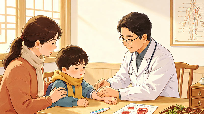 小儿感冒的中医辨证与家庭护理